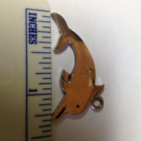 Sterling Silver Dolphin Charm & Earring Charms - Picture 12 of 16