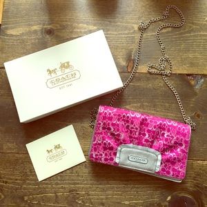 Brand new, never been used Coach cross body bag