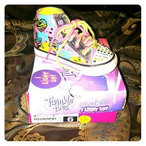 Twinkle toes Multicolor shoes /girl toddler shoes