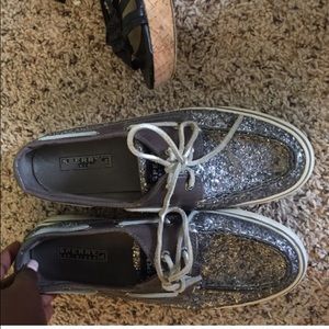 Sparkly sperry's