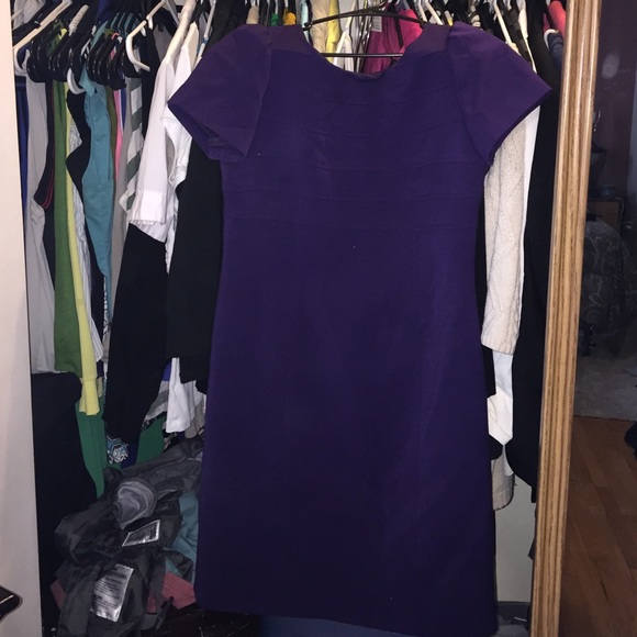 Tahari Purple dress