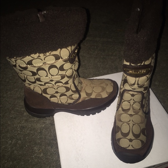 Coach Winter Boots $50 today only