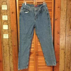 Ladies petite blue jeans