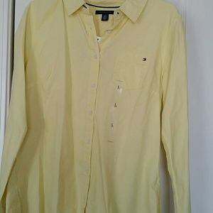 Yellow Tommy Hilfiger button down