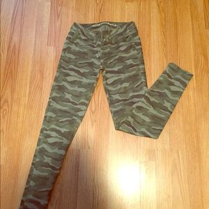 Camo jeans