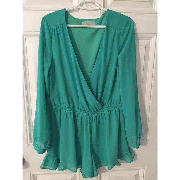 Real green romper