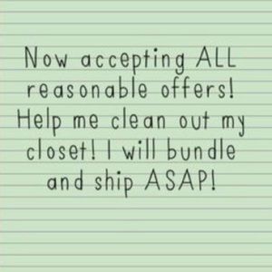 ACCEPTING ALL REASONABLE OFFERS/BUNDLES.