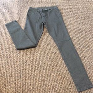 Red Blue Denim Jeggings