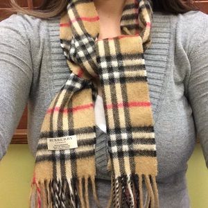Burberry cashmere scarf