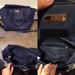 BCBG blue purse