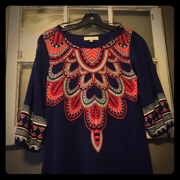 EUC Art Deco mini dress!