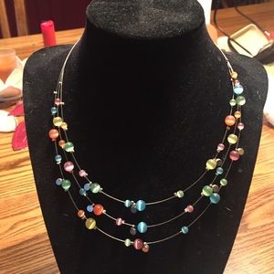 Multicolored Layered Necklace
