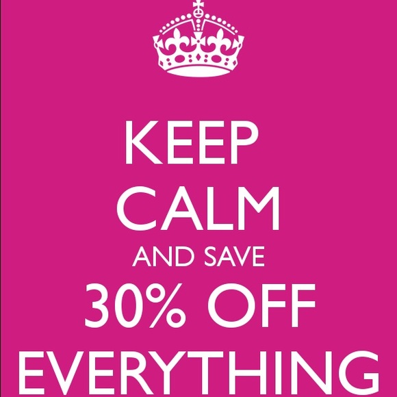 Clearout!!! 👠 Enjoy 30% (or more) off EVERYTHING. - Picture 1 of 1