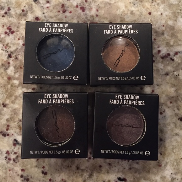 4 Mac eye shadows