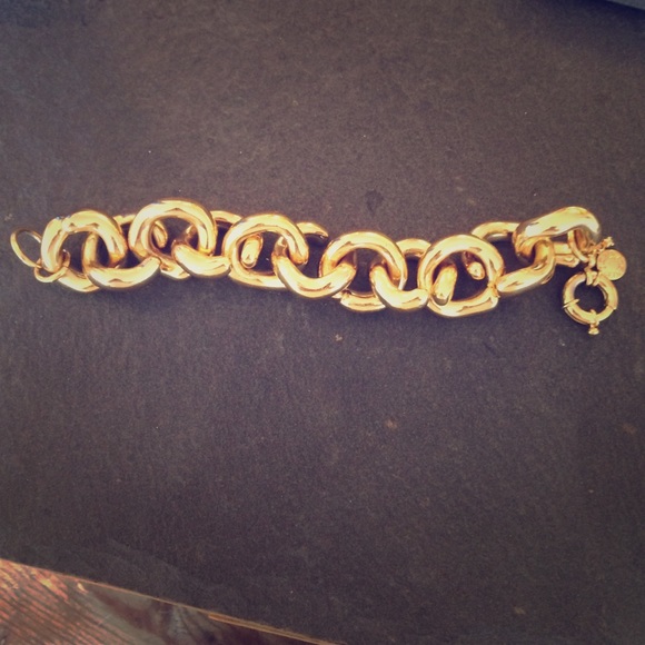JCrew Gold chain bracelet