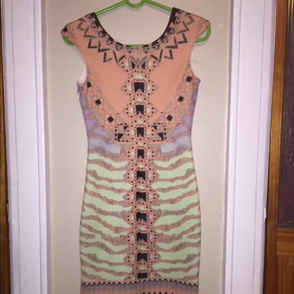 Colorful Mini dress - Picture 2 of 2