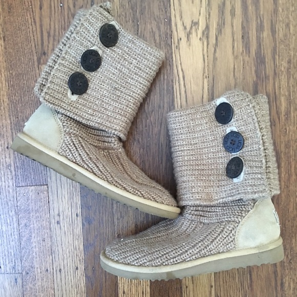 UGG Shoes - UGG Cardy Knit Button Boot