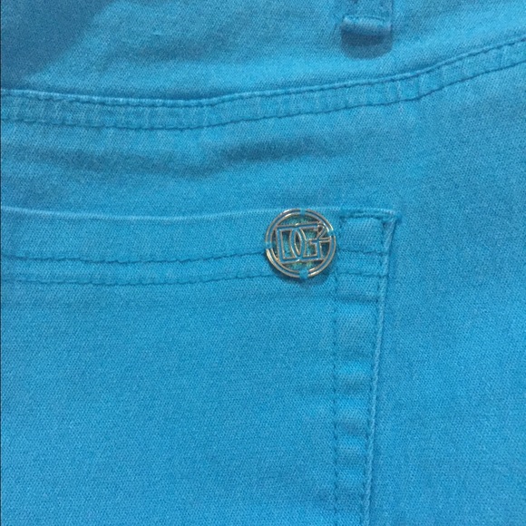 Diane Gilman "dg2" stretchy denim cropped pants