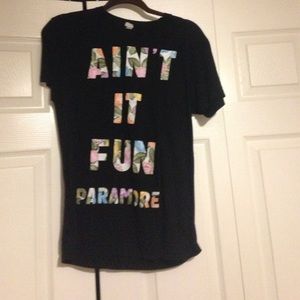 paramore ain't it fun t-shirt