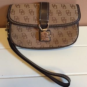 Dooney & Bourke Signature Wristlet