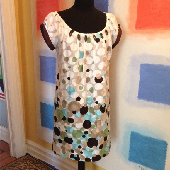Polka Dot Shift Dress, by Robbie Bee