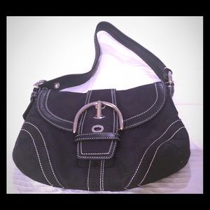 **SOLD** COACH Soho Buckle Bag Black