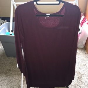 Burgundy/Maroon sweater