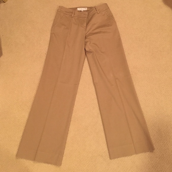 Trina Turk Size 4 dress khakis, slight flared leg