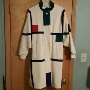 Beautiful Colorblock Swingcoat