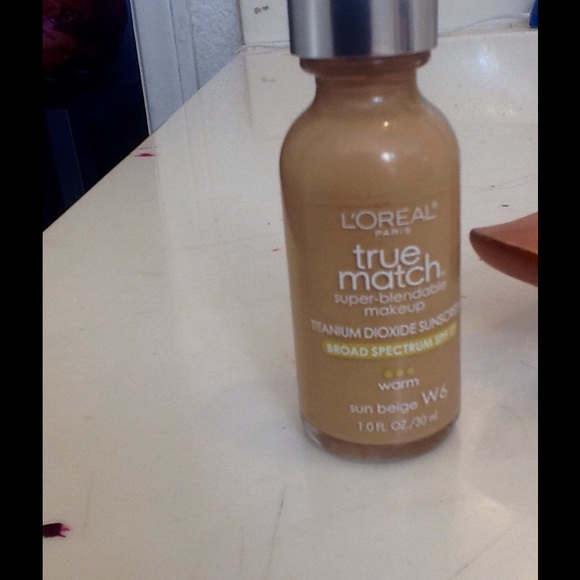 Loreal true match in W6 sun beige