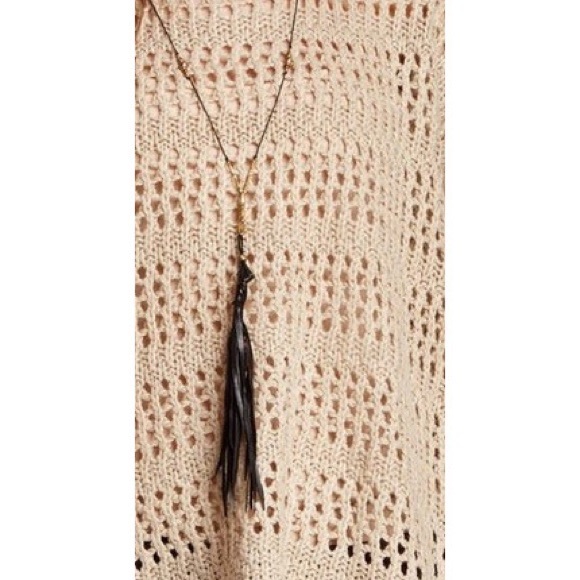 Beige knit sweater. - Picture 2 of 3