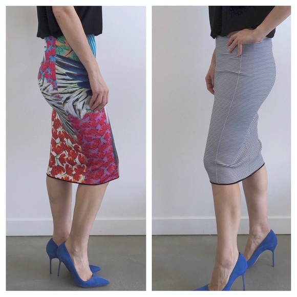 ✨SOLD✨new | Clover Canyon Reversible Skirt M - Picture 3 of 4