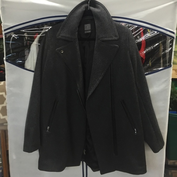 Gap charcoal wool coat
