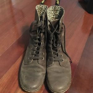 Brown dr martens