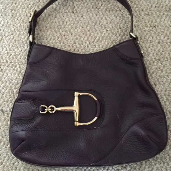 Authentic Gucci Plum HoBo handbag