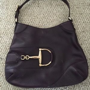 Authentic Gucci Plum HoBo handbag