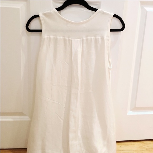 ❌SOLD❌ Zara Knit Sleeveless Top with Silk Back - Picture 3 of 4