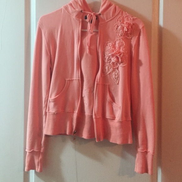 Bebe zipper up hoodie - Picture 1 of 3