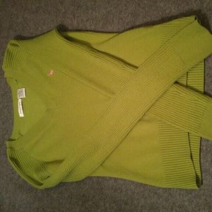Green sweater