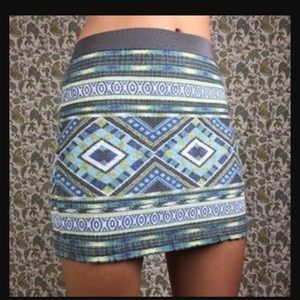 American Eagle, Aztec pattern skirt, size 12