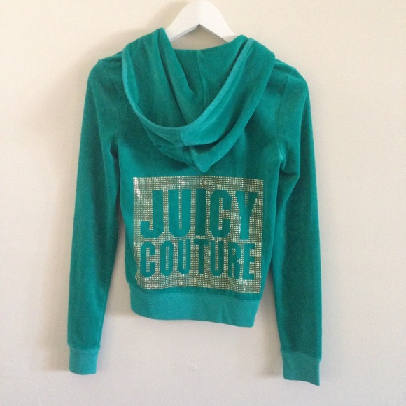 Juicy Couture Bling Velour Hoodie