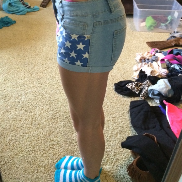 American flag shorts - Picture 2 of 4