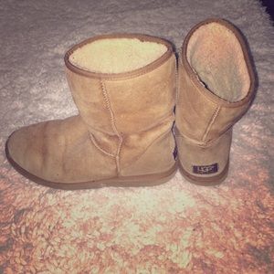 UGG Australia classic short chestnut