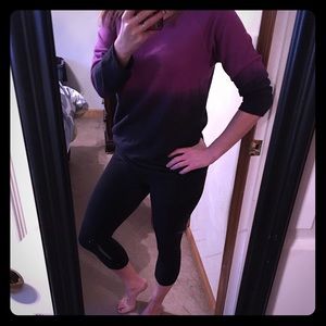 Fabletics ombré sweatshirt