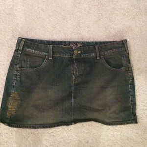 Old navy denim miniskirt