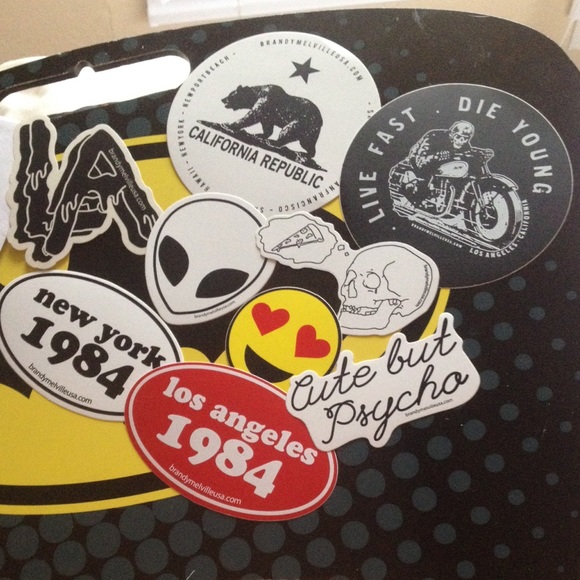 9 stickers