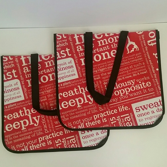 lululemon shopping bags