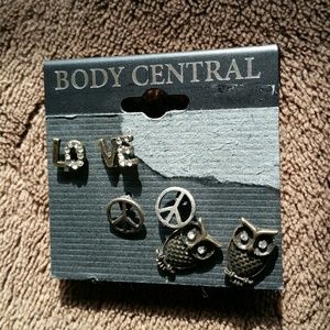 Cute Bronze Colored Earrings