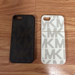 Bundle of two Michael Kors iPhone 5s cases