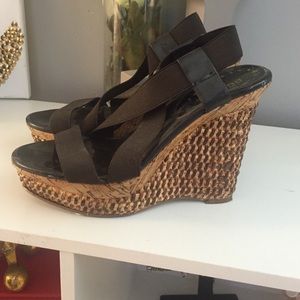 Dark brown Wedges